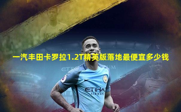 一汽丰田卡罗拉1.2T精英版落地最便宜多少钱